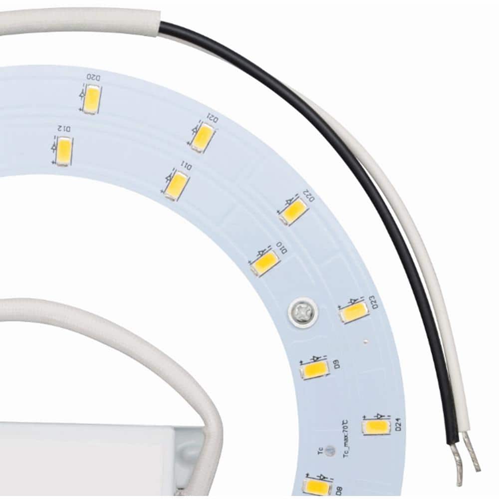 6'' White Aluminum Dimmable LED Retrofit Lighting Kit