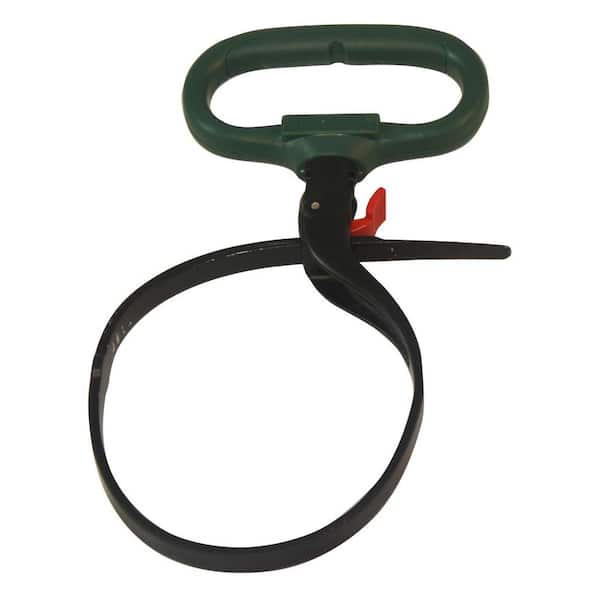 Southwire 4 in. Reusable Heavy-Duty Clamp Cable Tie, Green