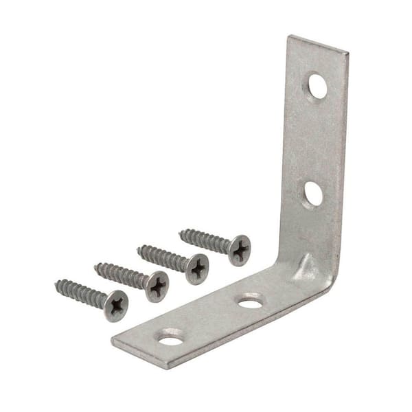 Everbilt (12-Pack) 2 in. Galvanized Corner Brace