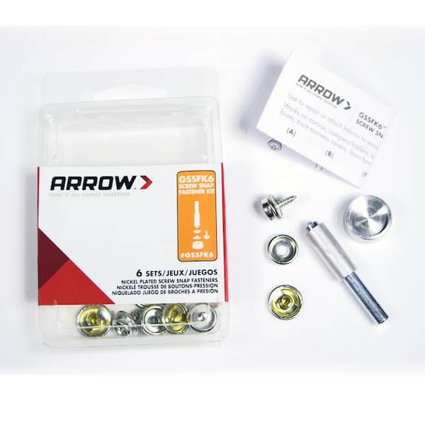 Kit de boutons-pression de ARROW