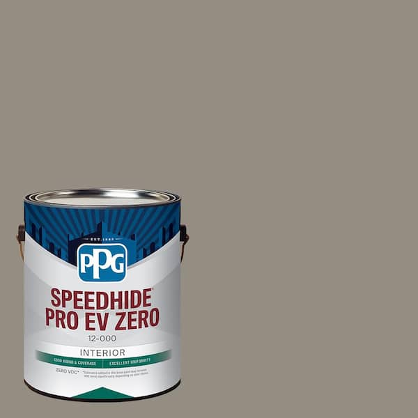 PPG Speedhide Pro EV Zero 1 gal. PPG14-06 Winter Feather Flat Interior Paint