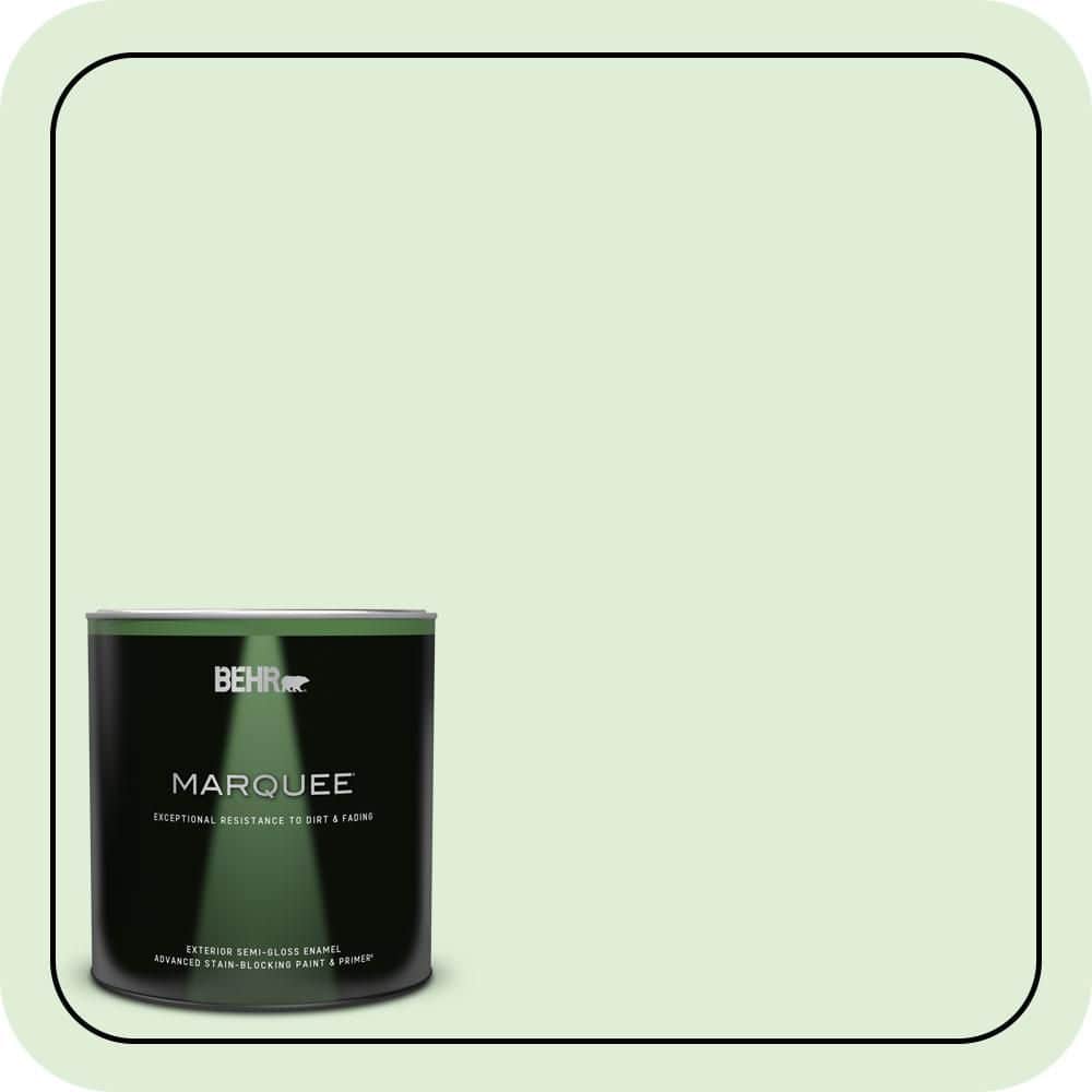 1 qt. #440C-2 Cucumber Crush Semi-Gloss Enamel Exterior Paint & Primer price history on PriceWatchPro