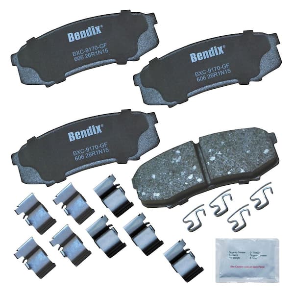 Bendix Premium Copper Free Disc Brake Pad Set 2000 Honda Civic 1.6L