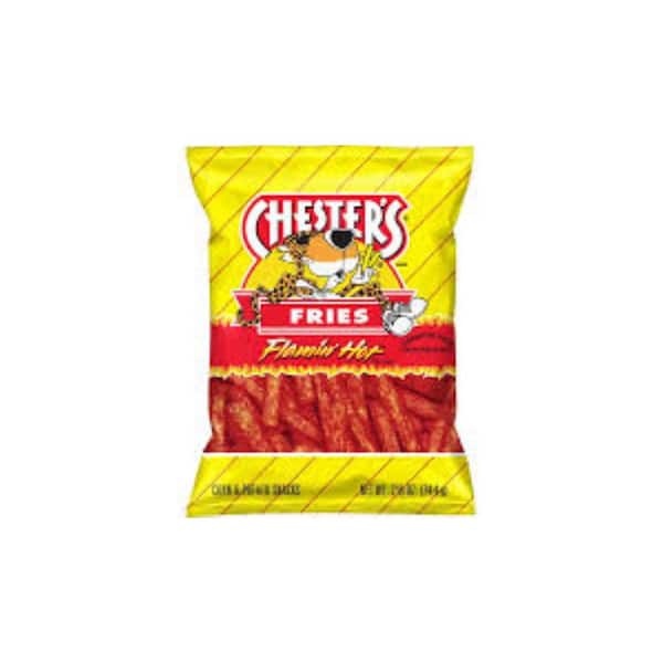 Chesters Salty Snack 2.625 oz. Hot Fries, Crisps Snacks