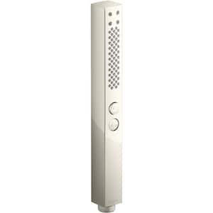 Shift+ 2-Spray Patterns 1.13 in. Wall Mount Handheld Shower Head 2.5 GPM in Vibrant Polished Nickel
