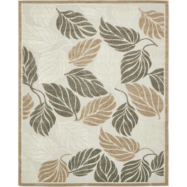 Indoor/Outdoor Augusta Beige 8' 0 x 10' 0 Area Rug