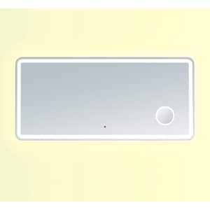 Electra 60 in. x 28 in. Rounded Edge LED Mirror