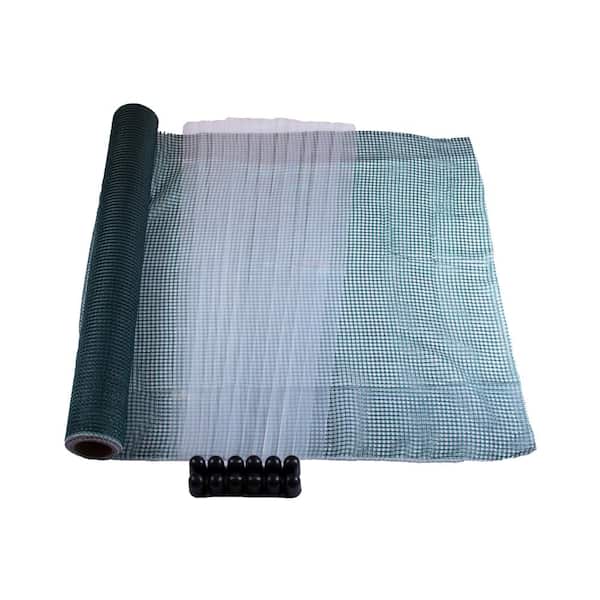 EZ PRODUCTS 4 ft. x 100 ft. Green Barrier Fence with Pocket Net Technology