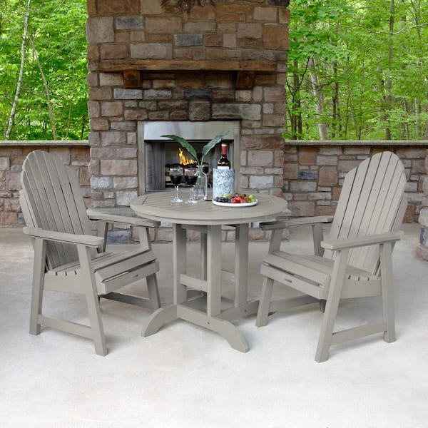 Highwood Hamilton 3-Pieces Round Dining Set