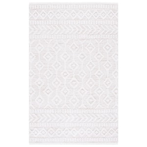 Augustine Ivory/Beige 6 ft. x 10 ft. Arrow Diamonds Area Rug