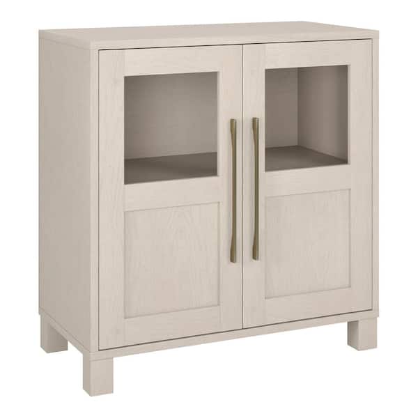 Meyer&Cross Holbrook 28 in. Alder White Rectangular Accent Storage Cabinet
