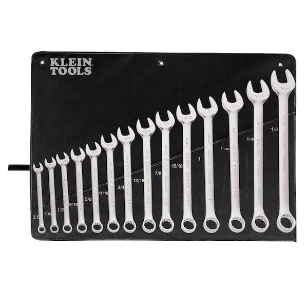 Klein Tools 14-Piece SAE Combination Wrench Set