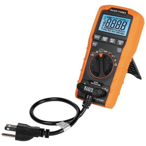 Klein Tools Digital Multi-Tester with Receptacle Tester (Standard