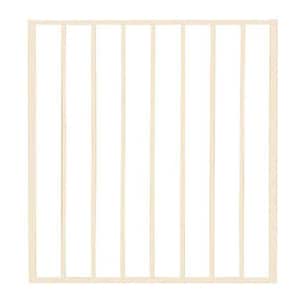 Pro Series 3 ft. x 2.6 ft. Navajo White Steel Fence Gate