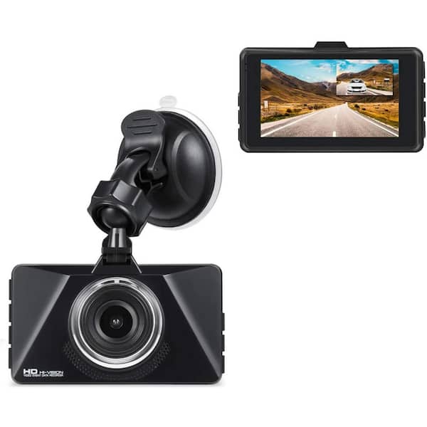Dash Cam Front and Rear with WiFi, 1080P FHD Dash Camera for Cars, Dual  Dashcam with 3 Inch Display, Super Night Vision, 170° Wide Angle, G-Sensor