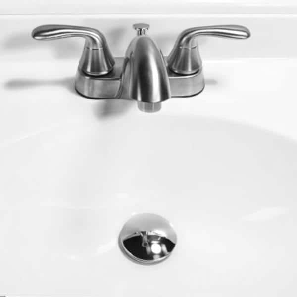 PF WaterWorks SinkSTRAIN Pop-Up Drain, Easy Remove Hair Catcher Stopper,  Chrome ABS Body w/Overflow, 1.6-2 Sink Hole, Chrome PF0732-CH-CH-WS - The  Home Depot