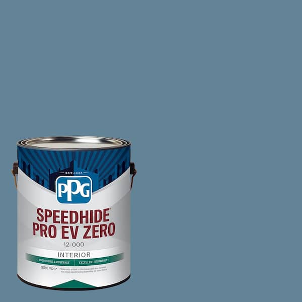Speedhide Pro EV Zero 1 gal. PPG1152-5 Granite Falls Semi-Gloss Interior Paint