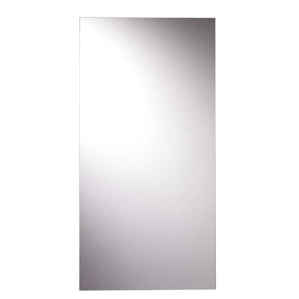 Croydex Kentmere 18 in. W x 36 in. H Rectangular Frameless Wall Mounted Bathroom Vanity Mirror