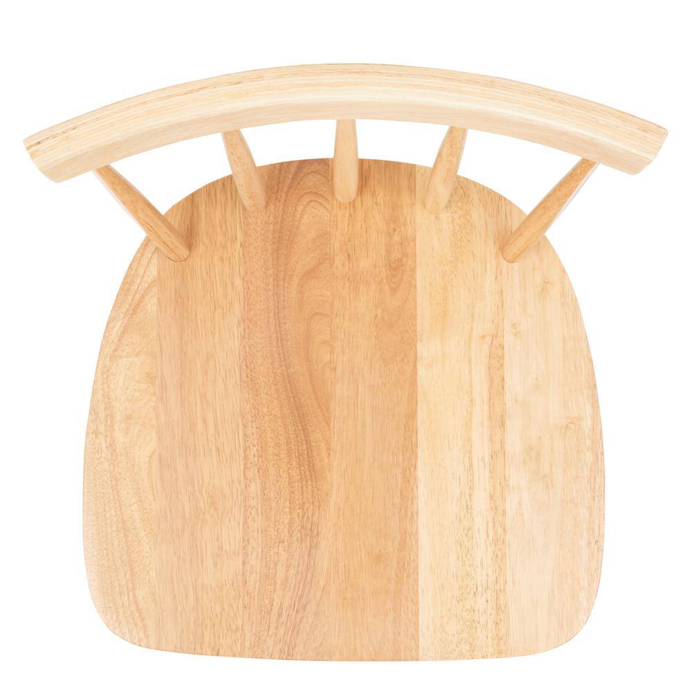 Tally 36'' Natural Finish Modern Farmhouse Wood Counter Stool