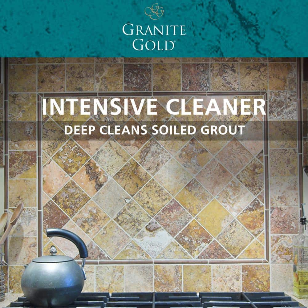 Granite Gold 24 oz Grout Cleaner with Brush