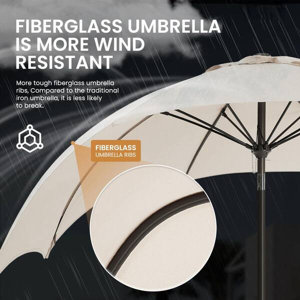 homecrest patio umbrella Crestlive Products Crestlive Outdoor 13 x 10ft Cantilever with Tilt Angles and 360-degree Rotation Tan Upgrade your outdoor living COLOR:MIKE TC-6 Heavy-duty 11.5-Foot Patio Umbrella data--city:Los Angeles