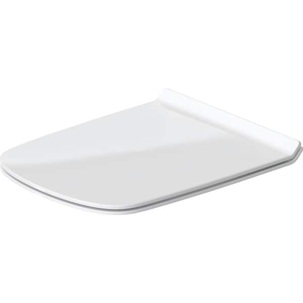 Duravit DuraStyle Elongated Closed Front Toilet Seat in White