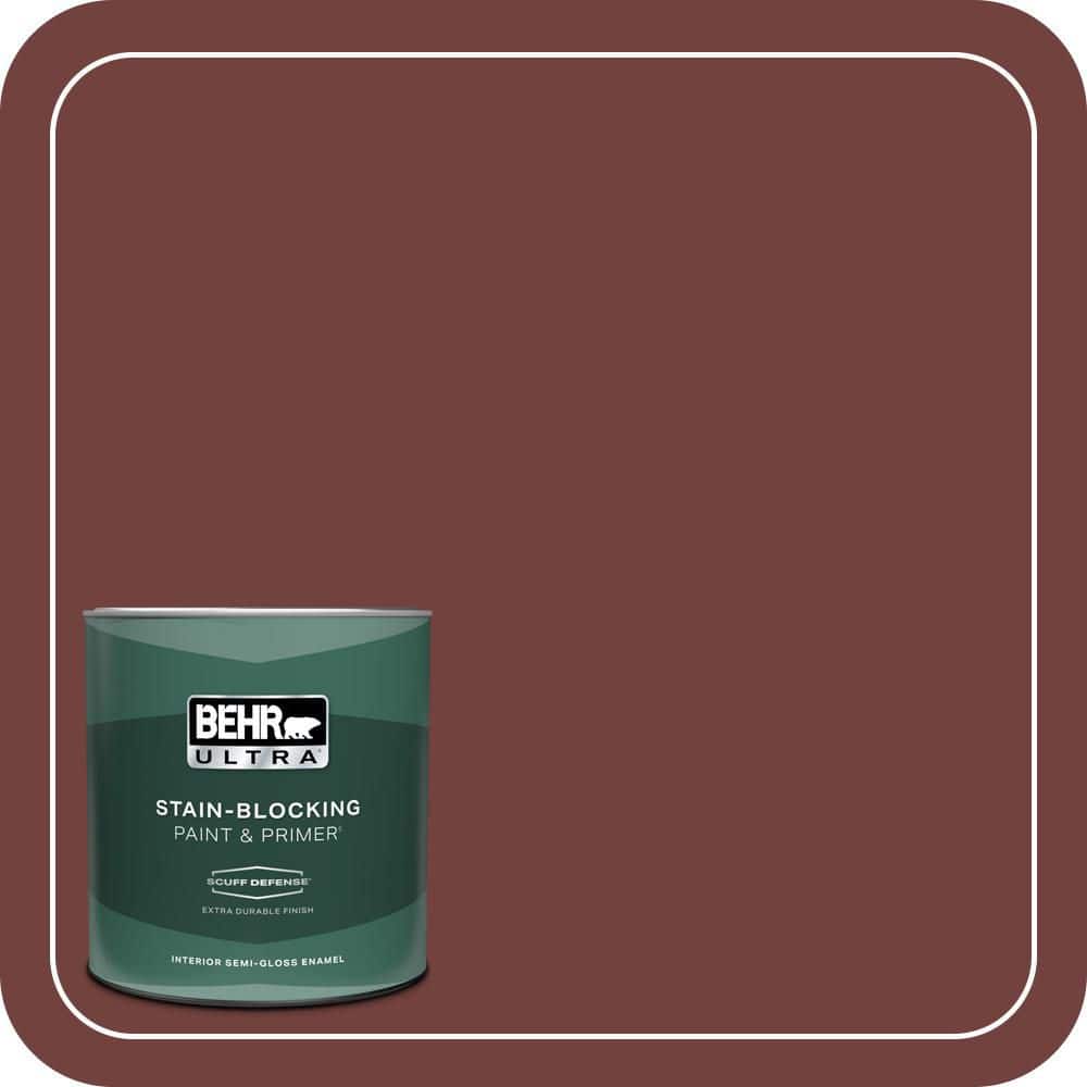 1 qt. #ECC-27-1 Red Pines Extra Durable Semi-Gloss Enamel Interior Paint & Primer price history on PriceWatchPro
