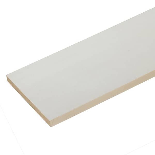 Veranda 3/4 in. x 5-1/2 in. x 16 ft. Reversible Cellular PVC TRIM ...