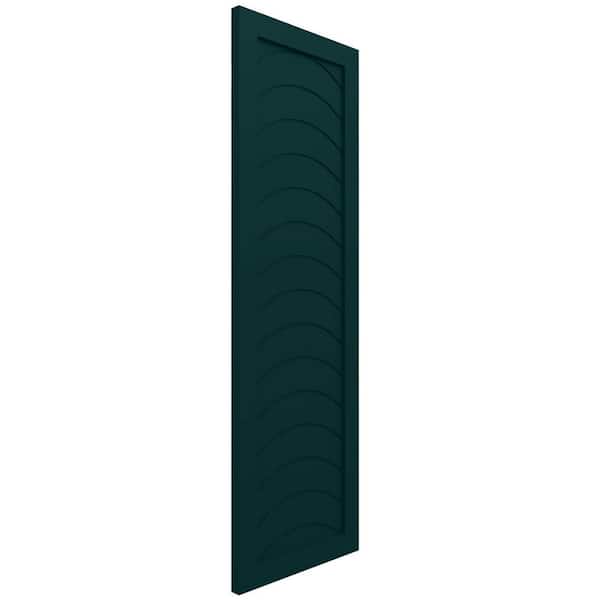 Ekena Millwork EnduraCore Kyoto Modern Style 18-in W x 57-in H