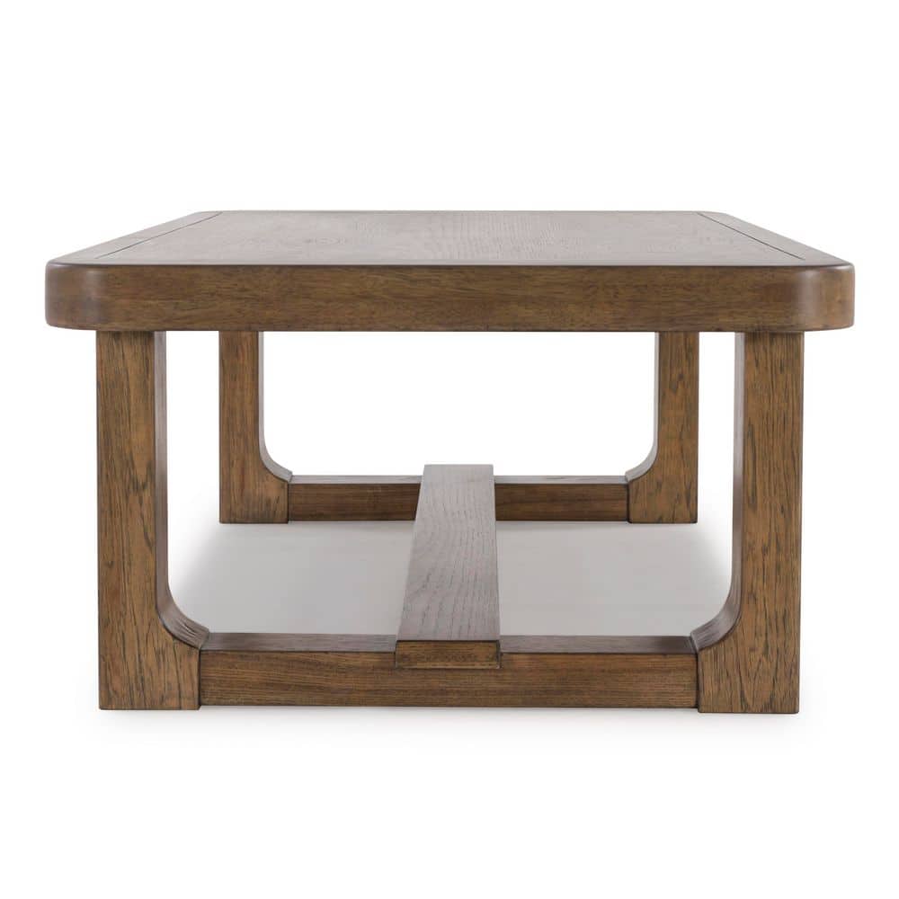 Cabalynn Light Brown Rectangular Wood Coffee Table