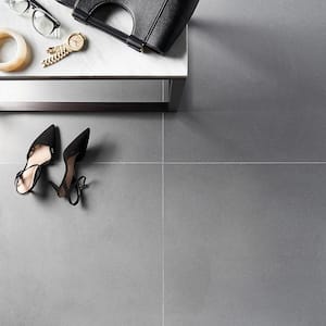 Terra Italia Gris 23.62 in. x 23.62 in. Honed Marble Terrazzo Floor and Wall Tile (3.87 sq. ft./Each)