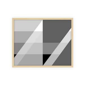 Abstract Lines Collection Framed Abstract Art Print 22 in. x 18 in.