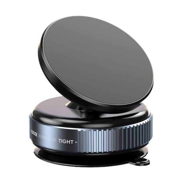 OBJLGEV Suction Cup Magnetic Phone Holder 360° Adjustable Vacuum Mount for Car Gym Mirror Smooth Surface for iPhone Smartphone