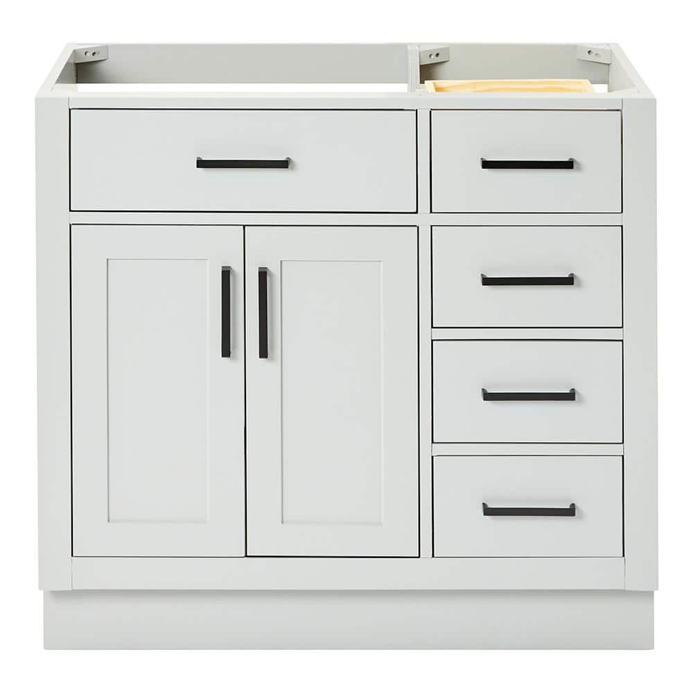 Hepburn 36" Gray Freestanding Single Vanity Cabinet