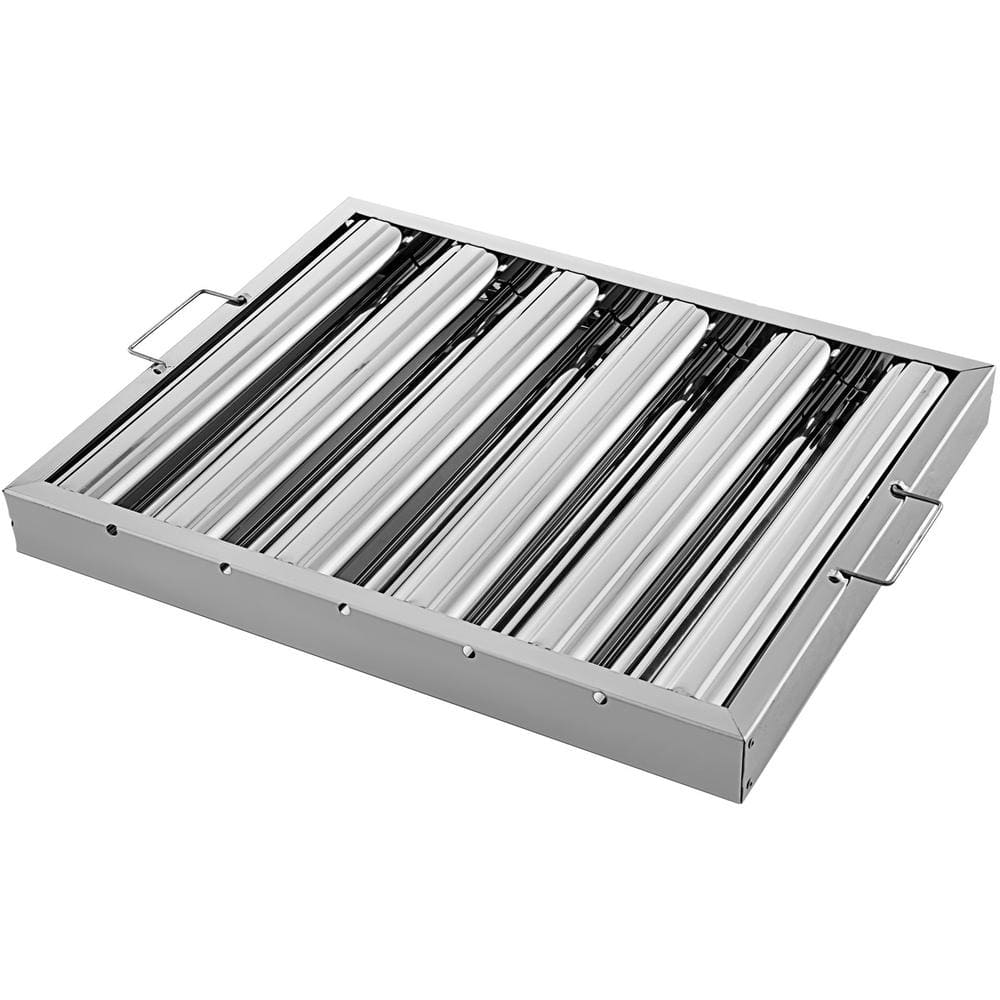 Commercial Hood Filter 6-Pack 19.5 x 15.5 in. Stainless Steel Baffle Grease Filter 5-Groove price history on PriceWatchPro