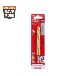 SHOCKWAVE 1/2 in. Titanium Twist Drill Bit