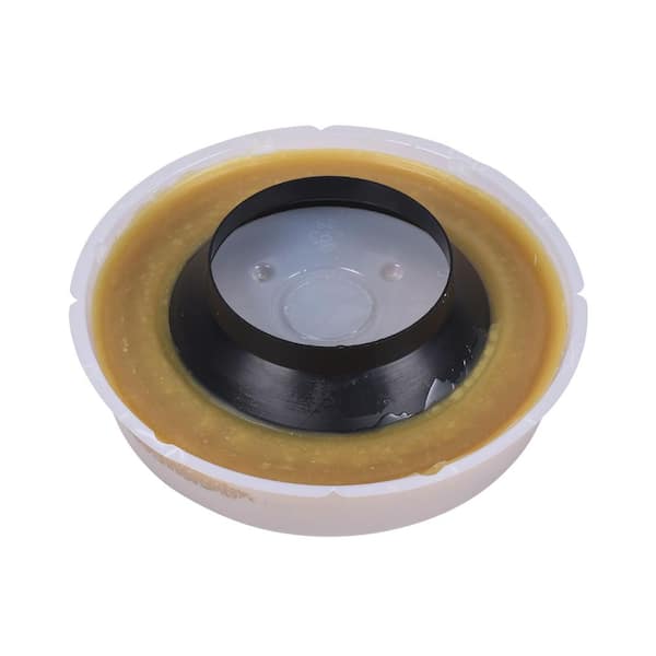 Hercules Johni-Ring 3 in. - 4 in. Standard Toilet Wax Ring with Plastic Horn