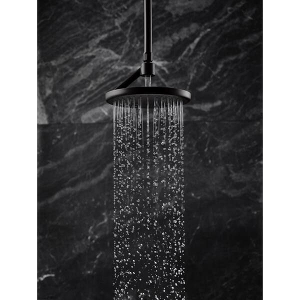 KOHLER Statement 1-Spray Patterns with 1.75 GPM 8.875 in. Ceiling Mount Fixed Shower Head in Polished Chrome