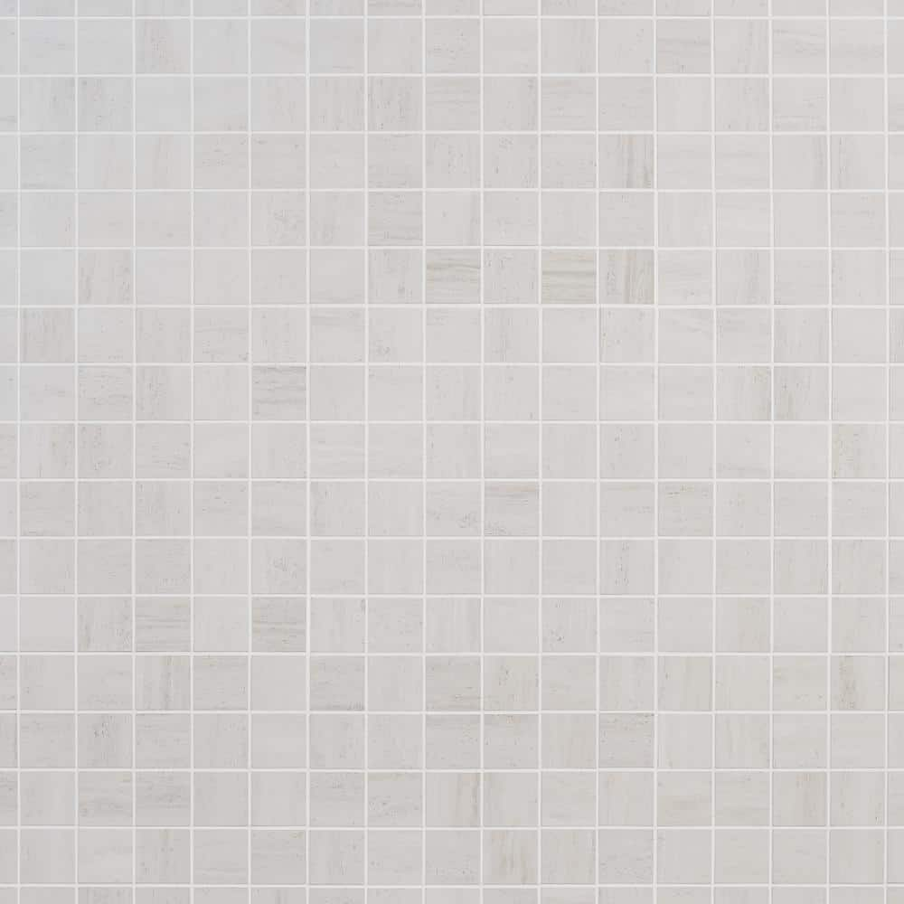 Ivy Hill Tile Atlanta White 11.69 in. x 11.69 in. Matte Porcelain ...