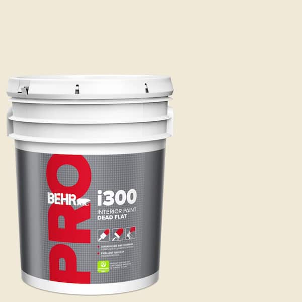 5 gal. #GR-W13 Polished Marble Dead Flat Interior Paint