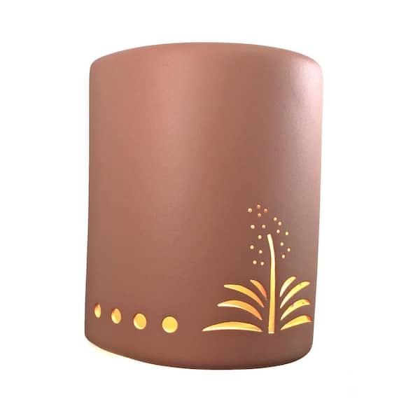 Light Styles of Santa Fe Yucca 1-Light Adobe Hardwired Indoor