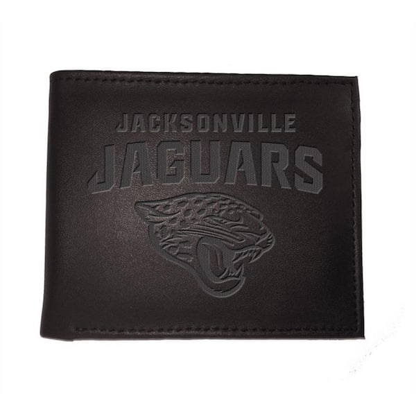 Team Sports America Jacksonville Jaguars NFL Leather Bi-Fold Wallet