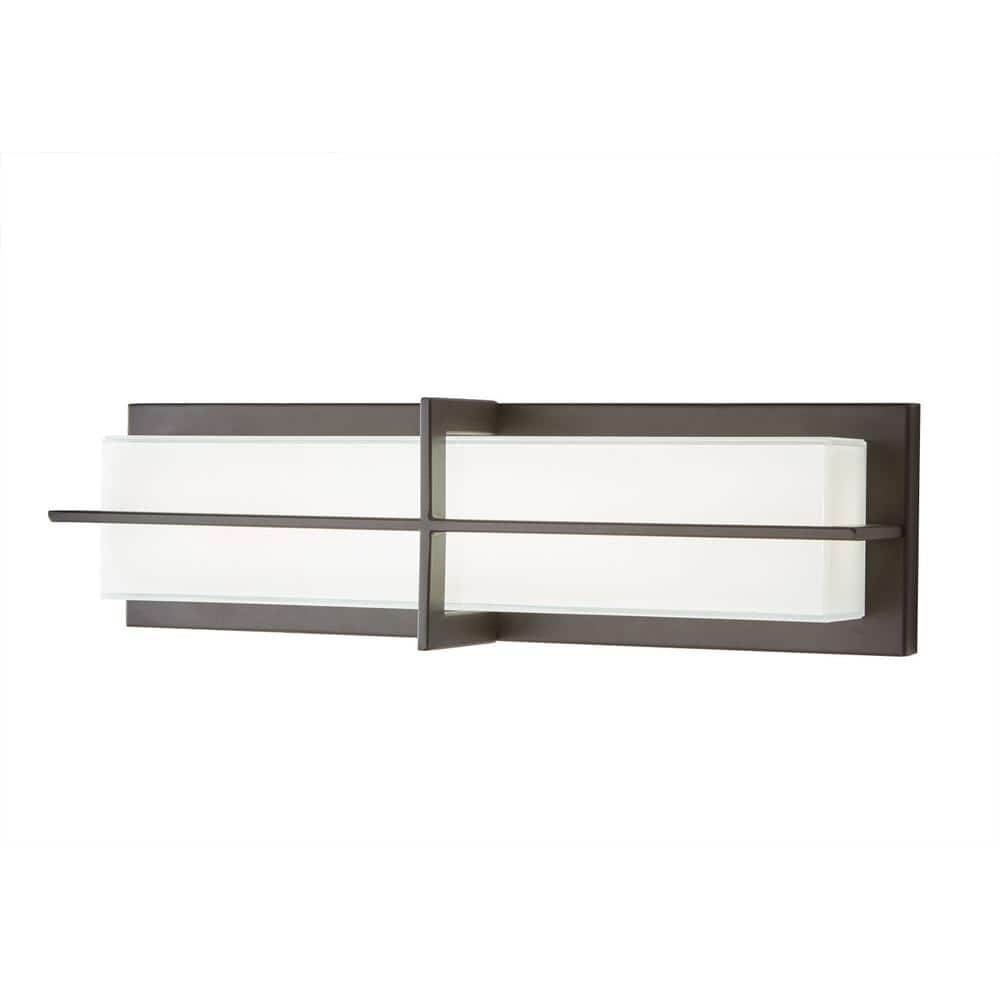 Fifth and Main Lighting Europa 18 in. 20Watt Aged Bronze Integrated