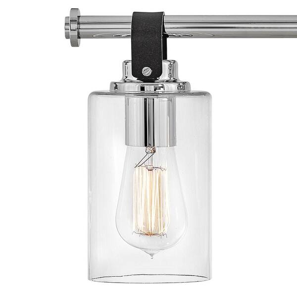 HINKLEY - Halstead 32.0 in. 4-Light Chrome Vanity Light
