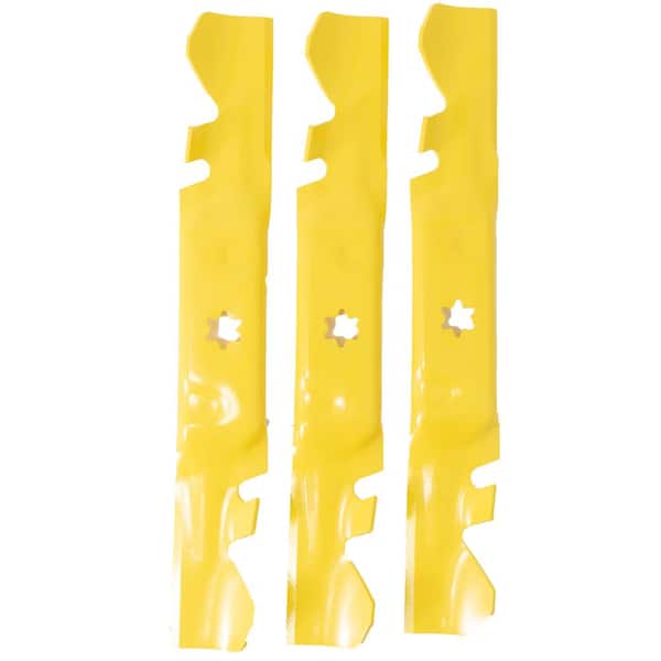 Cub Cadet Original Equipment Xtreme 3 In 1 Blade Set For Select 50 In Mowers With 6 Point Star Oe 942 05052 X 942 05052 X 490 110 C178 The Home Depot