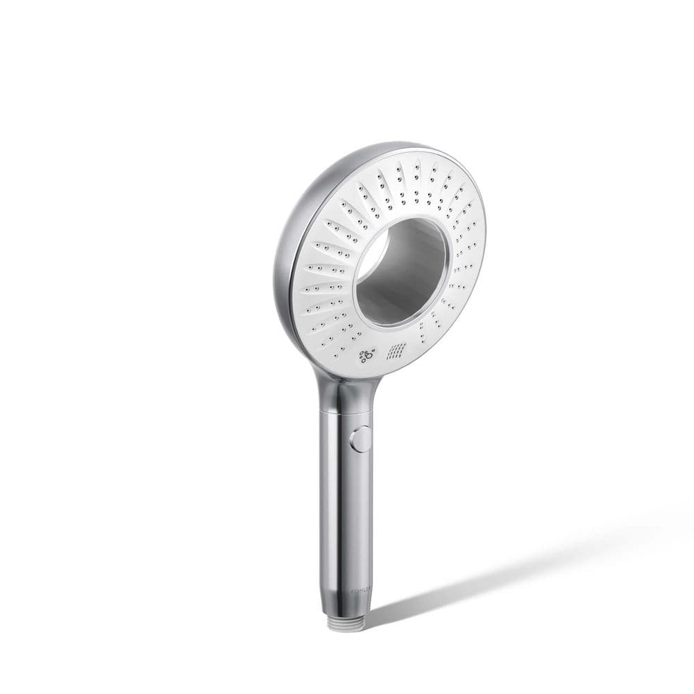 Polished Chrome Two-Function Handheld Showerhead