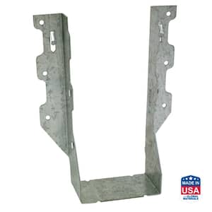 LUS ZMAX Galvanized Face-Mount Joist Hanger for Double 2x8 Nominal Lumber
