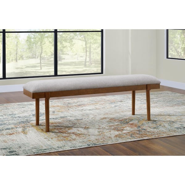 Lyncott Dining Bench - Gray/Brown - (D615-00) Lyncott Dining Bench - Gray/Brown - (D615-00)