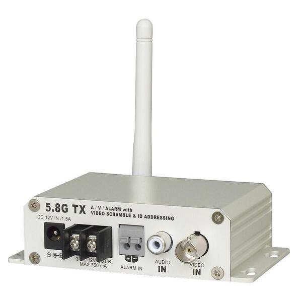 SPT 5.8GHz 8-Channel Single-Scan Scramble Wireless Transmitter with Power Supply