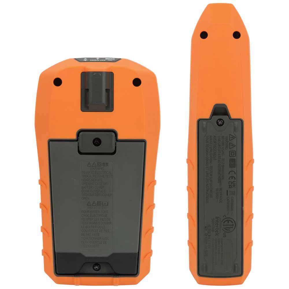 Advanced Orange and Black Circuit Tracer Kit with Digital Display